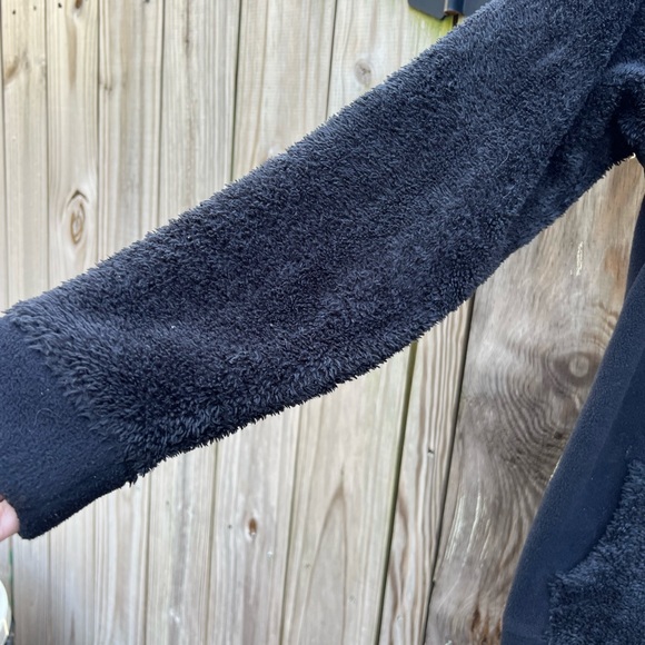 Columbia Fleece and Fur Full Zip Sweatshirt Coat size Large - Picture 3 of 9